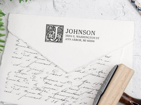 Classic Self Inking or Wood Address Stamp | 2.5x1" - A95