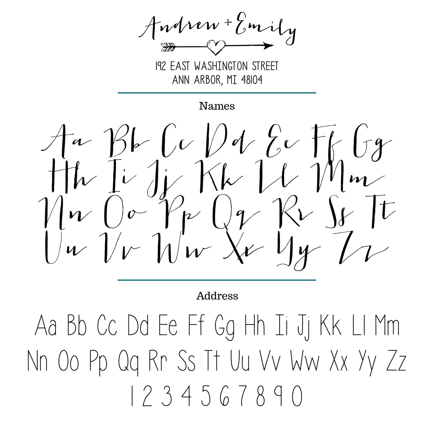 Arrow Return Address Stamp - A2