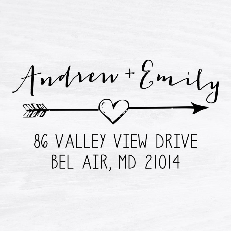 Arrow Return Address Stamp - A2