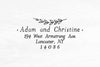 Personalized Address Stamp, Self Inking Address Stamp, Housewarming Gift, DIYer Gift, Wedding Gift. Custom Rubber Address Stamp - A38