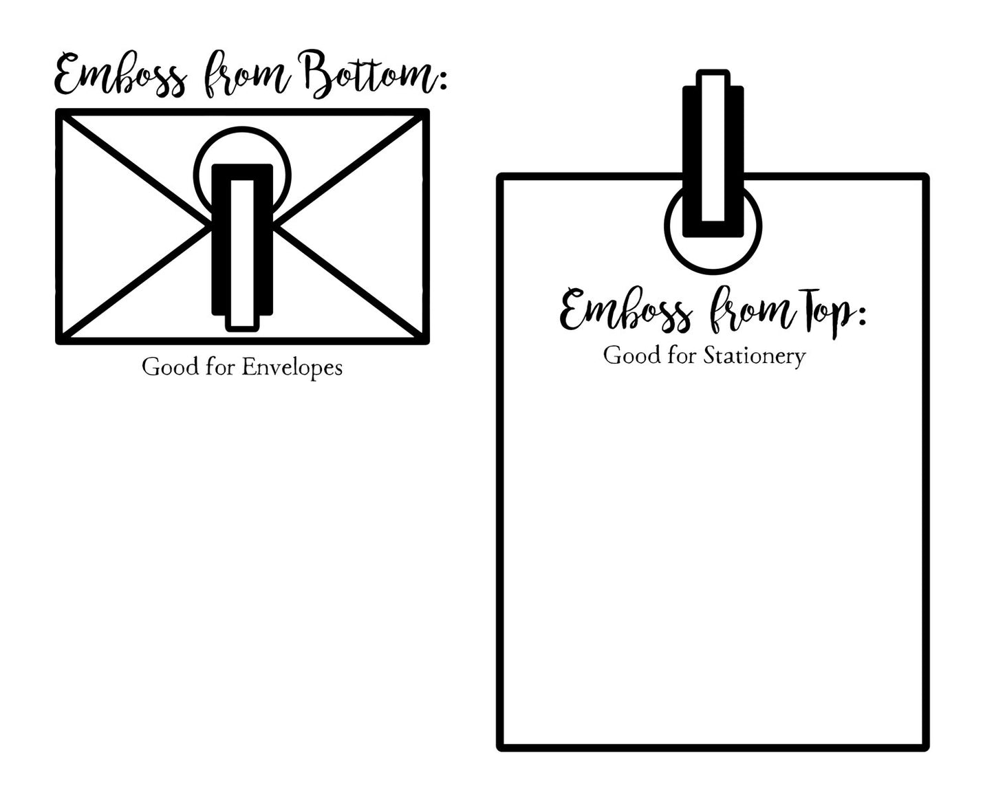 Address Embosser, Custom Embosser, Logo Embosser. Embossing Stamp. Wedding Napkins, Favors, Library Book Embosser, Logo Branding Embosser E1