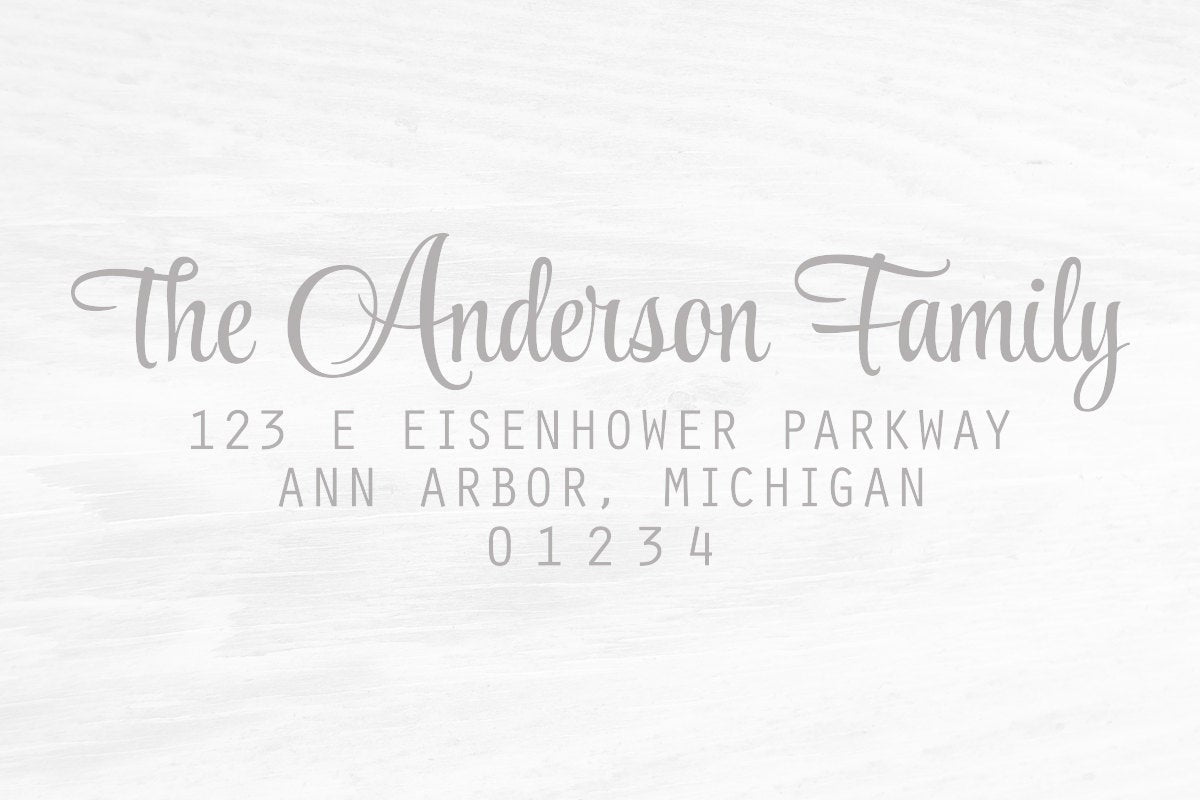 Return Address Stamp, Housewarming Gift Stamp, DIYer Gift Stamp, Personalized Wedding Gift Rubber Stamp. Custom Address Stamp 2.5x1 - A4
