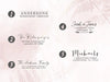Return Address Stamp, Calligraphy Custom Stamp, Personalized Custom Rubber Stamp