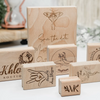 Custom Rubber Stamp from Your Logo or Artwork