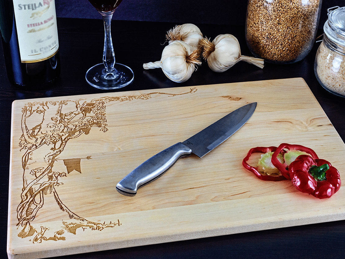 Custom Cutting Board, Personalized Cutting Board, Wedding Gifts for  Newlyweds or Anniversary, Housewarming Gift, Engraved Wood Cutting Board