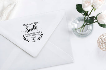 Return Address Stamp, Self Inking Address Stamp, Housewarming Gift, DIYer Gift, Wedding Gift. Custom Address Stamp 1.75