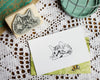 Custom Portrait Stamp, Couples Rubber Stamp, Custom Face Stamp. Engagement Gift, Wedding Gift, Save The Dates and Wedding Invitations - C2