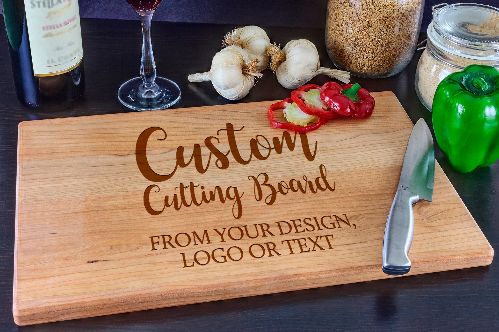 Design Your Cutting Board | Custom Photo Gifts | Charcuterie Board | Cheese Board