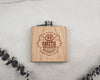 Monogrammed Flask