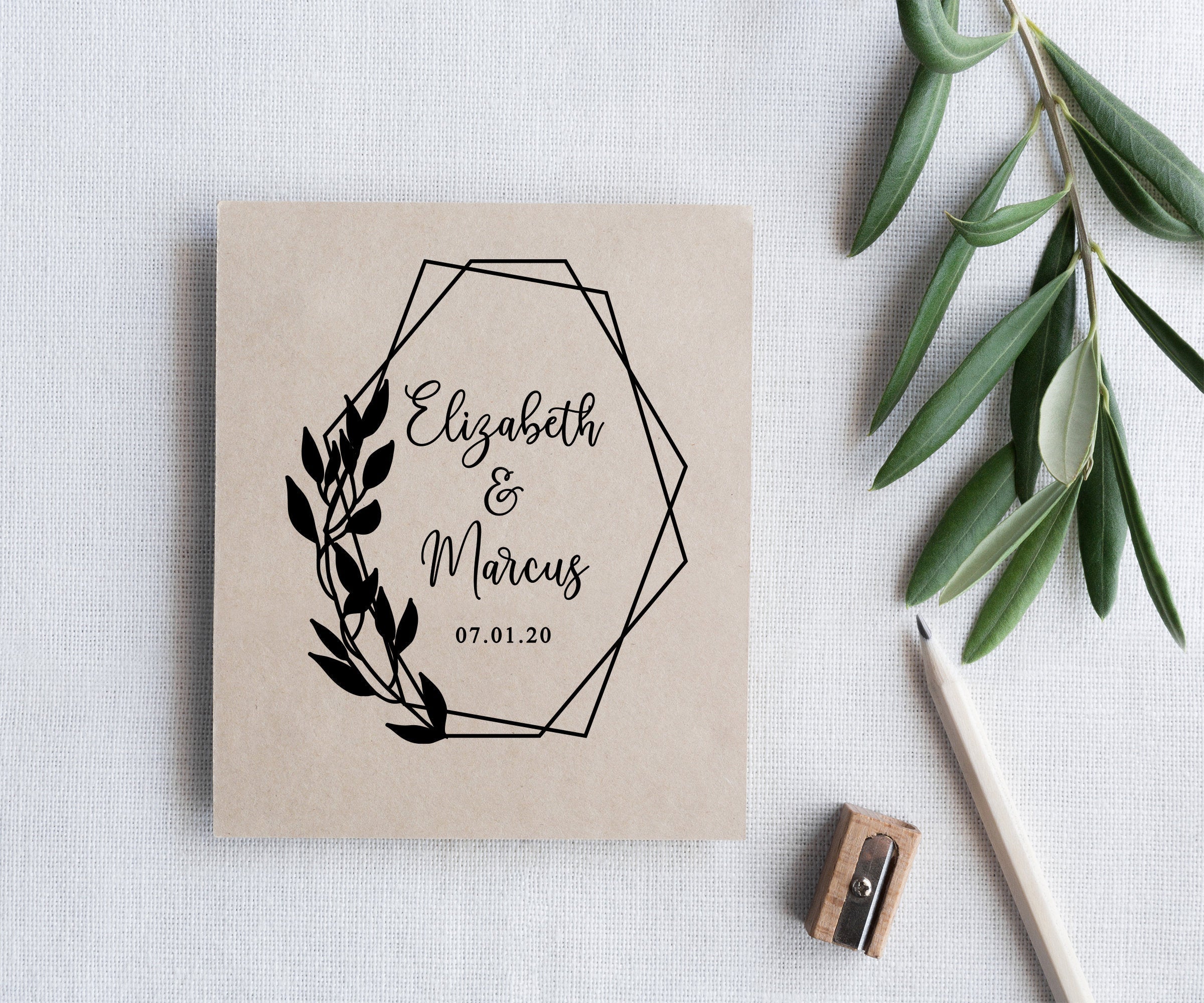 Wedding Favor Stamp, Custom Wedding Stamp, DIY Wedding Favor Stamp