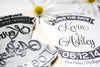 Save The Date Stamp, Wedding Invitation Stamp, DIY Wedding Stamp, Custom Rubber Stamp 3x4